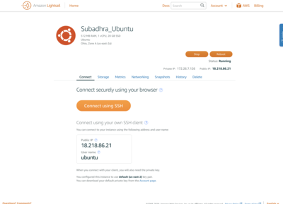 Linux Server Configuration Project
